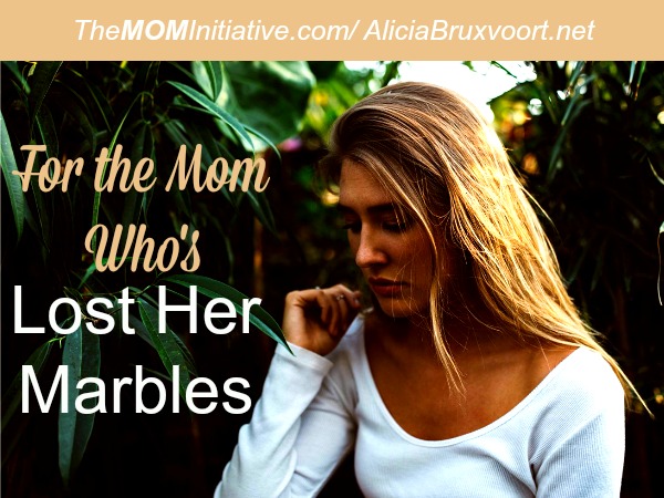 The Mom Initiative: For the Mom Who Feels Like She’s Losing Her Marbles