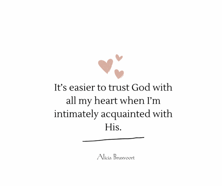 What To Do When You Don’t Really Trust God