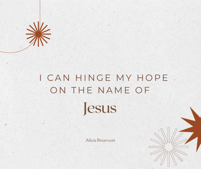 The Surest Place to Hinge Your Hope in the New Year